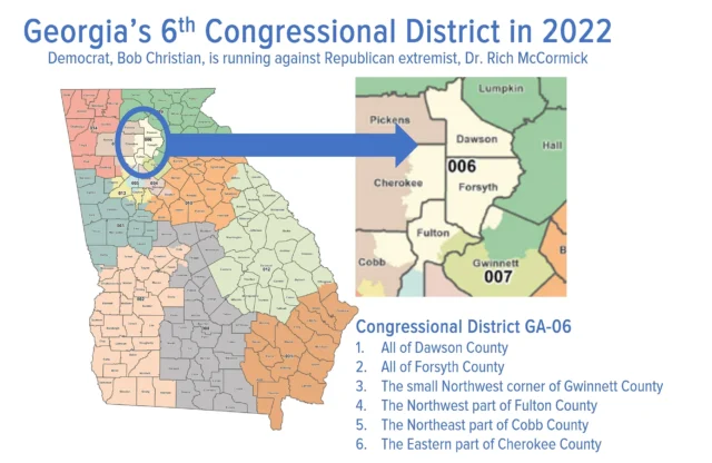 Georgia's 2024 voting districts